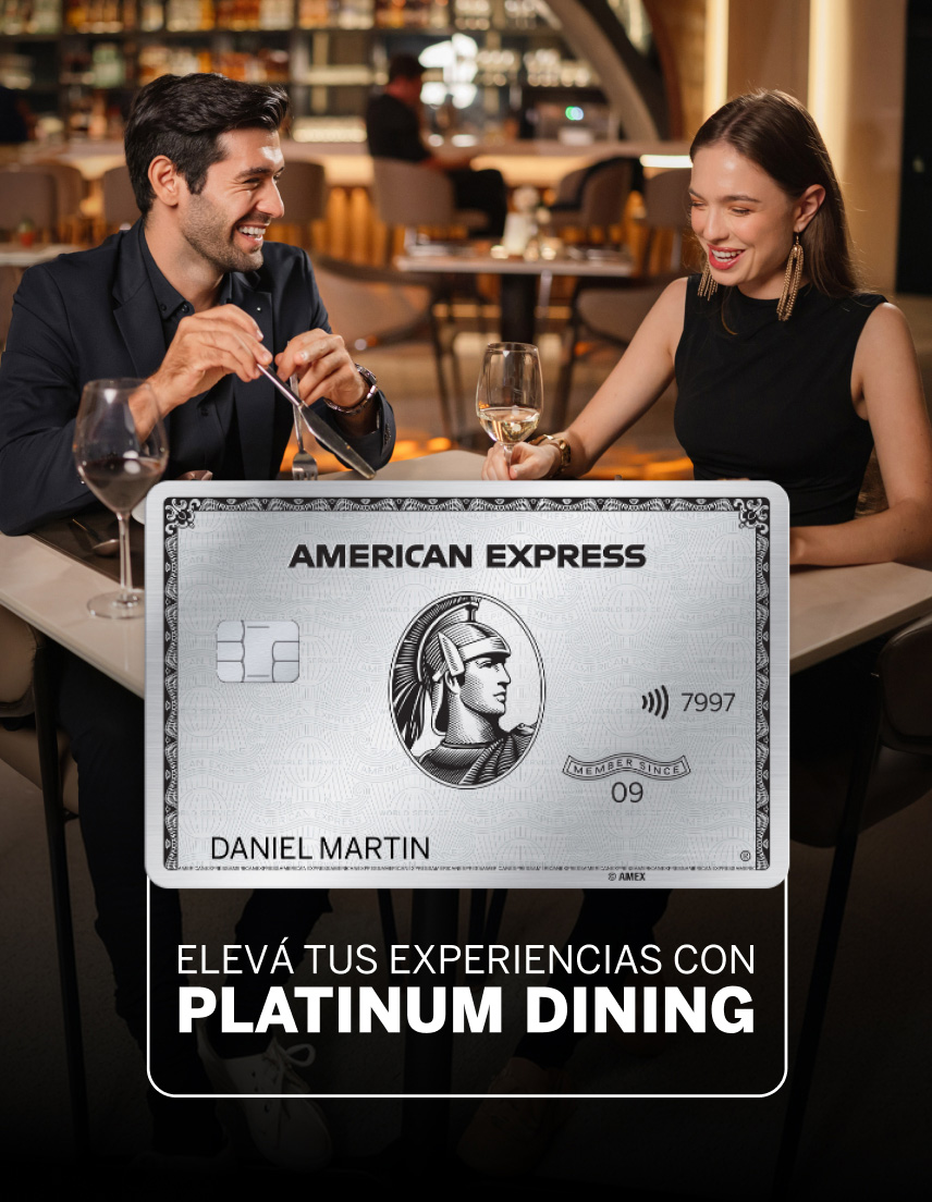 ELEVÁ TUS EXPERIENCIAS CON PLATINUM DINING